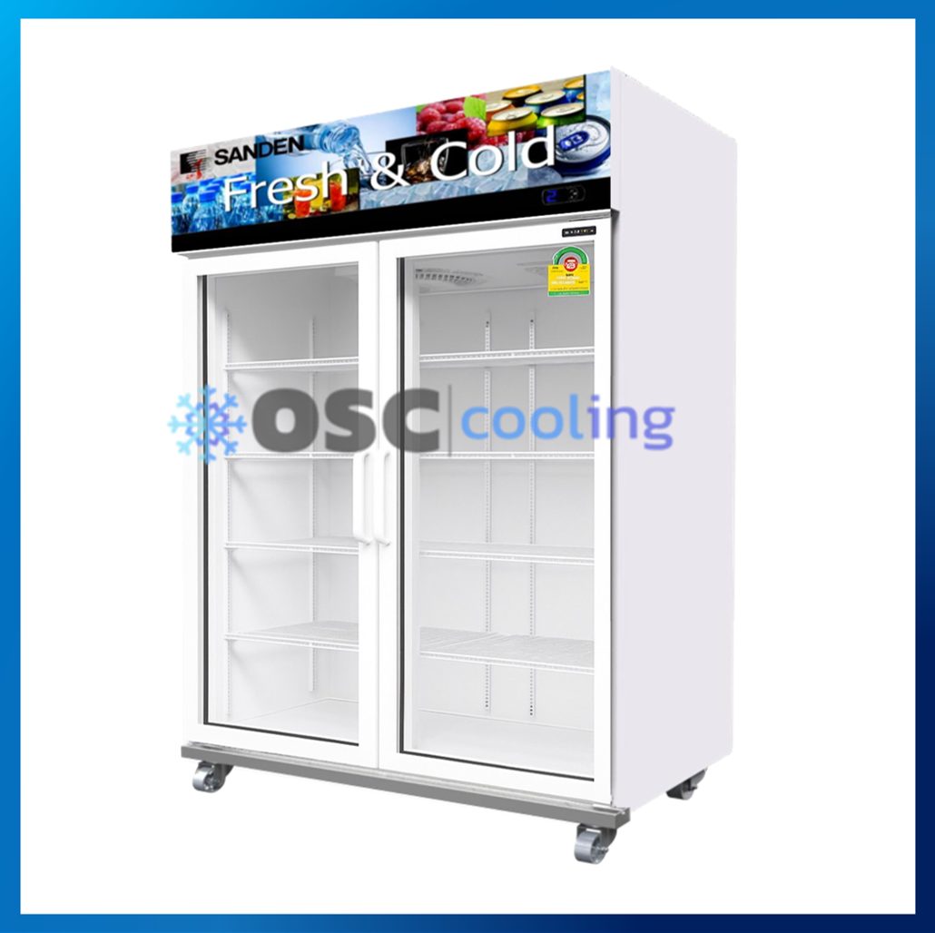 ตู้แช่เย็น 2 ประตู ระบบ Inverter "SANDEN" 35.1 คิว [OEM-1205i-SELF EVAP-DOOR FRAME PVC]
