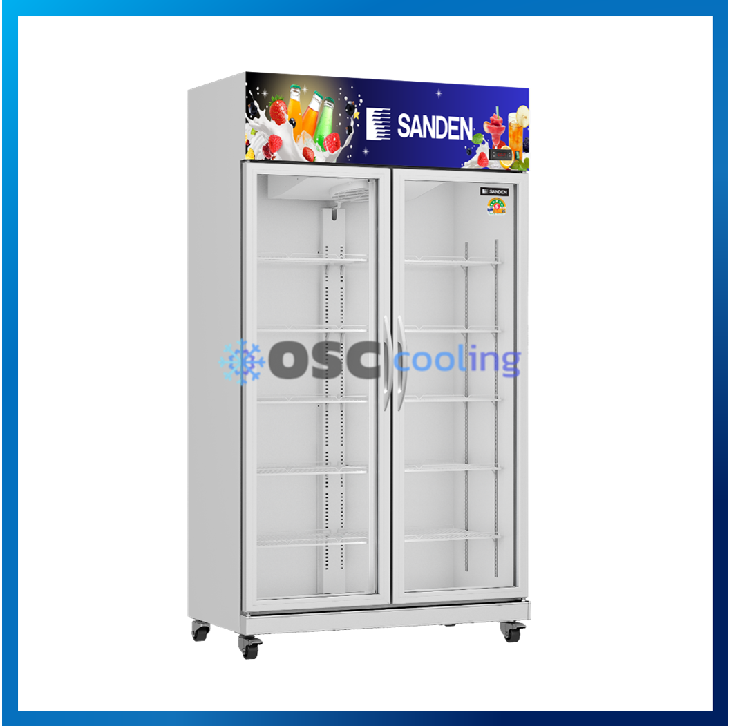ตู้แช่เย็น 2 ประตู SANDEN ขนาด 27.2 คิว [YPE-1100]