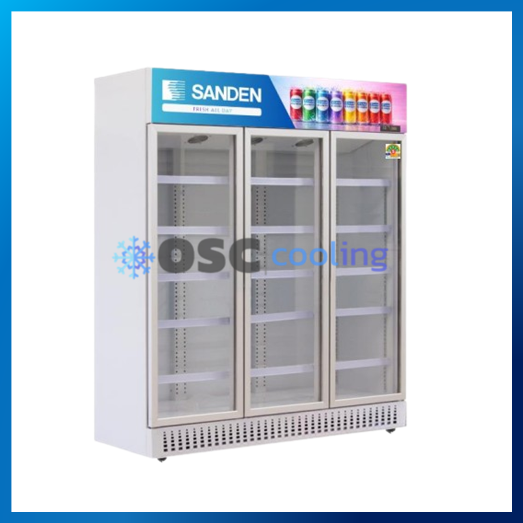 ตู้แช่เย็น 3 ประตู ขนาด 56.18 คิว "SANDEN" สีขาว [YPE-1800A]