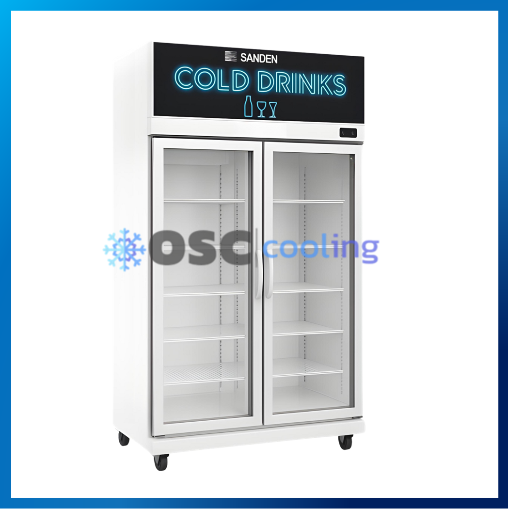 ตู้แช่เย็น 2 ประตู "SANDEN" 28 คิว [YPM-1100]